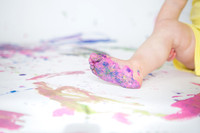 age 2 - paint splash-9207
