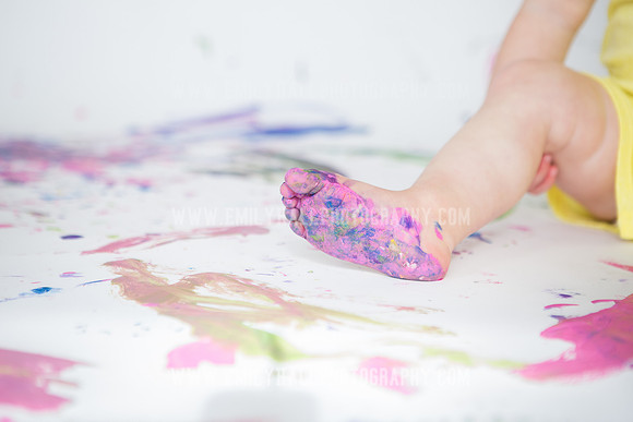 age 2 - paint splash-9207