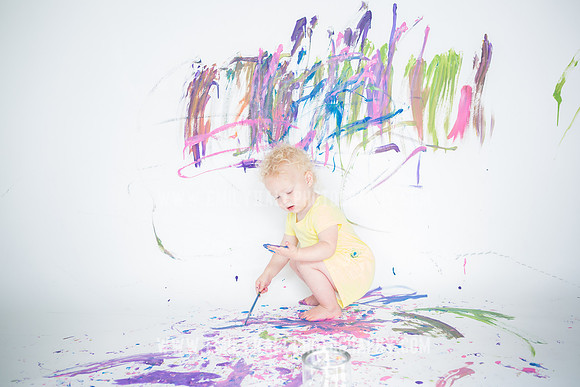 age 2 - paint splash-9205