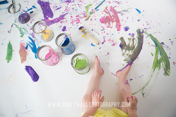 age 2 - paint splash-9054
